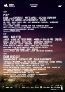 Cartel Bilbao BBK Live 2025